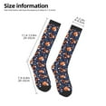 thumbnail image 2 of Pofeuu Cute Foxes Print Stockings, Adult Running Hiking Socks for Youth and Adult, 2 of 6