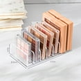 thumbnail image 3 of YAOMOBB Plateau de Rangement Transparent Visible Multifonctionnel Support de Rangement pour Argent et Palette, 3 of 6