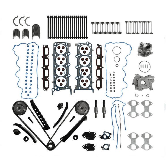 Timing Chain Kit Oil & Water Pump Head Gasket Set Bolts For 04-14 Ford Expedition F150 Lincoln 5.4L 3V