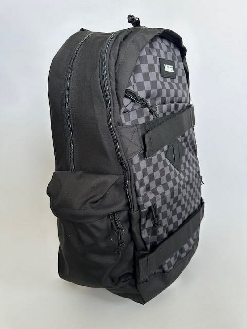 Vans Planned Pack 5 Backpack Black Checkered Charcoal OS  display picture 2