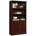 thumbnail image 3 of Pemberly Row 3-Shelf Modern Engineered Wood Bookcase in Cherry, 3 of 12
