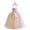 00@Beige739, variant on Girls Sleeveless Flower Rainbow Tutu Dress Party Princess Dresses Headband