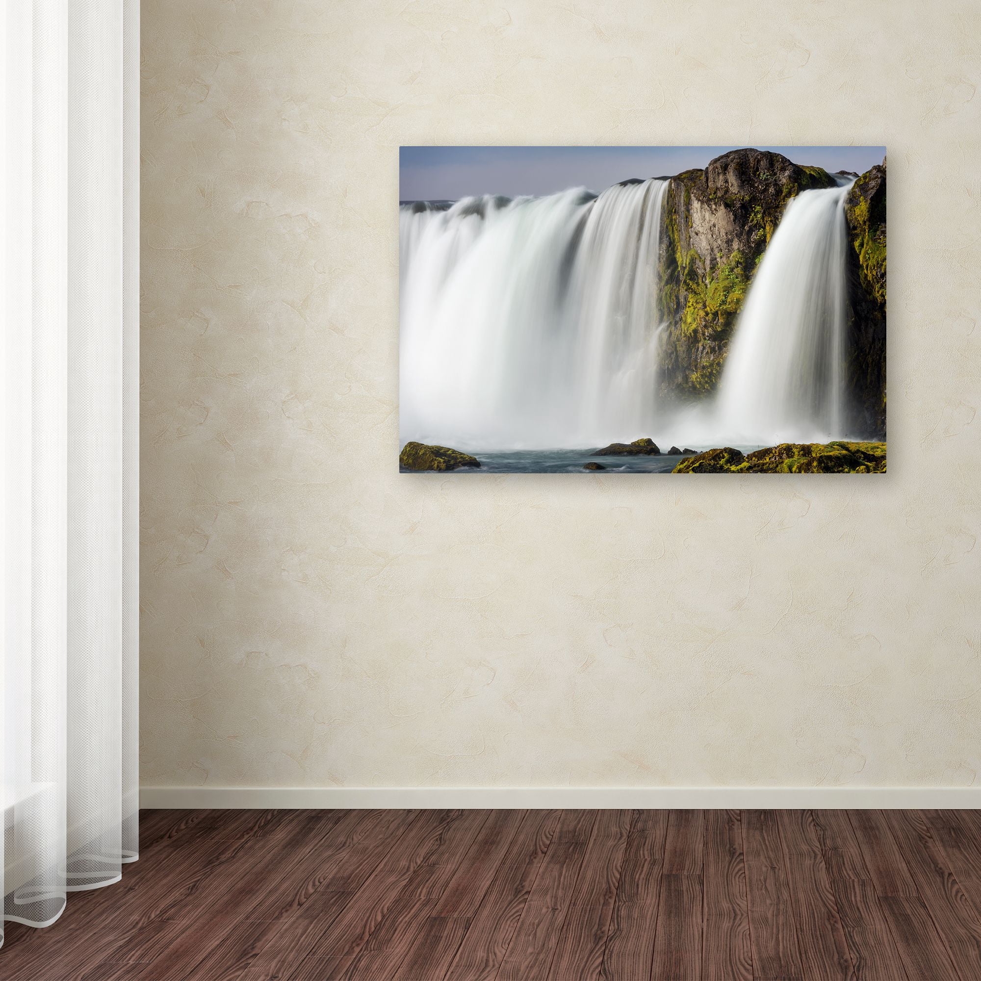 Trademark Fine Art 'White Noise' Canvas Art by Philippe Sainte-Laudy