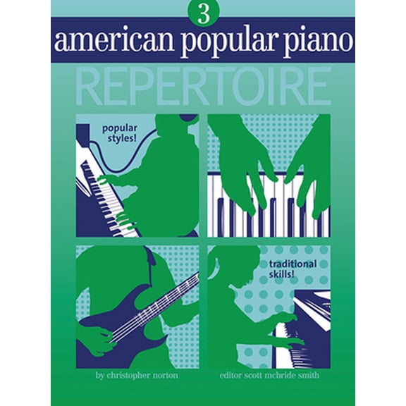 Pre-Owned American Popular Piano - Repertoire: Level Three - Repertoire [With CD] (Paperback) 189737903X 9781897379035