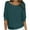 Blue, variant on Womens Casual Sweater Solid Color Half Sleeve Relaxed Oversized Soft Comfortable Lightweight Pullover Tops For Fall Winter Daily Wear