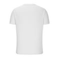 thumbnail image 5 of WREESH Men's Essential Henley Shirts Short Sleeve Solid Color Top The Versatile Choice for Every Wardrobe White, 5 of 6