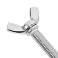 thumbnail image 3 of OULII 10Ud Tornillos Con Alas De Inoxidable Para Uso Manual En Reparación De Equipos, 3 of 8