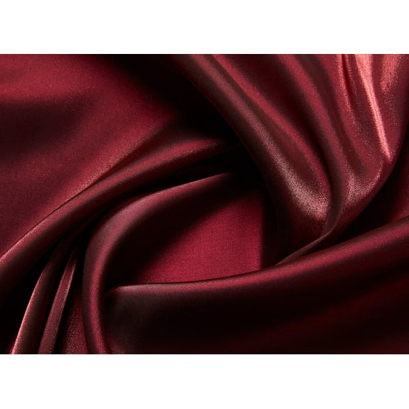 Zelouf Shimmer Spandex, Sewing, DIY, Crafts Fabric by the Yard, Majestic Red, 1 Yard