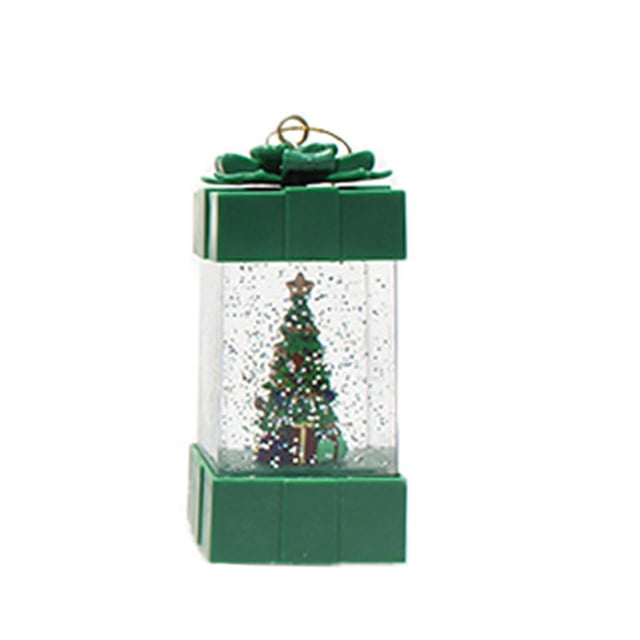 Adornos Navideños Regalos Inyección de Agua Faroles de Viento Regalos Luz de Cristal 50 Ml