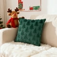 thumbnail image 6 of Christmas Decor Pillow Covers 18x18 In, Snowflake Design Soft Fabric Decorative Stylish Home Living Room Cushion CoversRed, 6 of 6