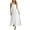 White Dress, variant on Htigea Summer Maxi Dress for Women Sleeveless Square Neck Tank Dress Elegant Pleated Flowy Holiday Party Dresses Black,L