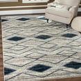 thumbnail image 4 of SAFAVIEH Tunisia Lydia Geometric Area Rug, Light Grey/Blue, 4' x 6', 4 of 4