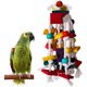 thumbnail image 1 of Juguete para masticar pájaros, jaula para loros, juguetes para morder, bloques de madera, juguetes para loros para pájaros y loros pequeños y medianos Ofspeizc WMXL-348, 1 of 1