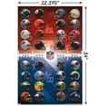 thumbnail image 3 of NFL League - Helmets 21 Wall Poster, 22.375" x 34", 3 of 3