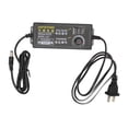 thumbnail image 2 of Adjustable Power Supply Adapter, Clear Display Multipurpose AC To DC Converter Multi Voltage Wall Mount Safe  For Water Pump For Camera, 2 of 8