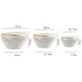 thumbnail image 2 of Macetas decorativas redondas, maceta con agujeros de drenaje, macetas de cerámica for jardín for plantas de interior/exterior, 2 of 7