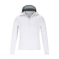 thumbnail image 4 of USNSM Men's Sun Protective Jacket Full Zip UPF 50+ UV Sun Protection Clothing Lightweight Long Sleeve Hoodie Sun Shirt White XXXL, 4 of 6