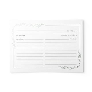 Personalized Recipe Cards – The Write Choice