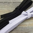 thumbnail image 4 of Braided Elastic 1/4'' Wide 144 Yards - Black and White (Black), 4 of 5