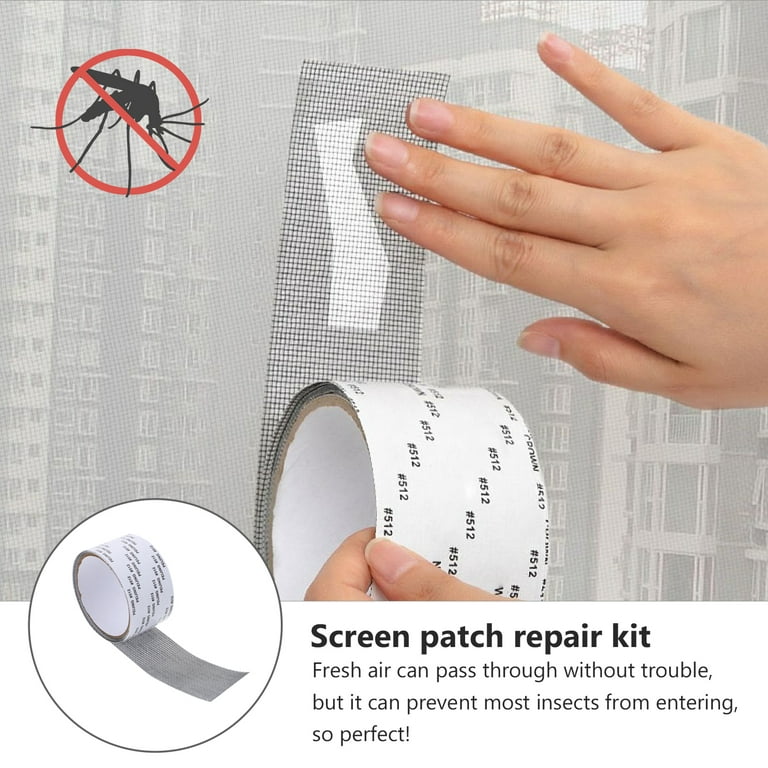 Window Screen Repair Tape Breathable, Window Screen Repair Kit