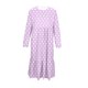 thumbnail image 5 of Vestido infantil de poliéster con estampado de lunares, manga larga, cuello redondo, bolsillos laterales y falda larga., 5 of 6