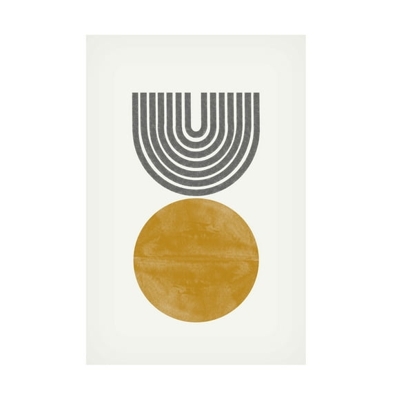 Trademark Fine Art THE MIUUS STUDIO Retro Move Canvas Wall Art