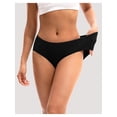 thumbnail image 2 of 6-Pack Womens Underwear Cotton Hipster Panties Regular & Plus Size, 2 of 12