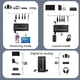 thumbnail image 3 of Bearachild Decodificadores de audio Transmisor receptor compatible con Bluetooth IR DAC Multifuncional Significativo para restaurante de hotel Electrónica, 3 of 6