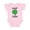 AD-Pink, variant on Half Pint Boys or Girls Baby Bodysuit