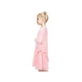 thumbnail image 5 of Girls Dress Pink Knit Plaid Ruffle Casual Warm Sweater Long Sleeve 12 Years, 5 of 7