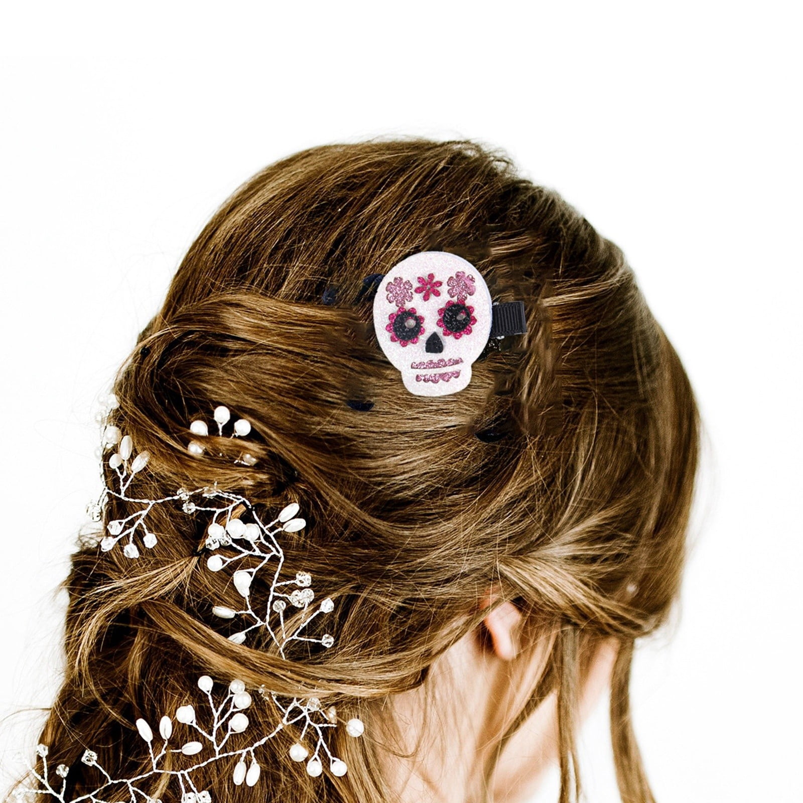 Hair Salon Clips Mini Clip Hair Extensions Storage Hair Clips for Girls with Words Soft And Baby Hair Care Products Set Hair Stylist Vintage Jewelry Lots Toddler Girl Hair Bows with Metal Clip