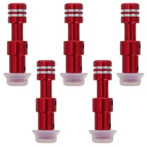 Supvox 5 Sets Insignia Pressure Cooker Parts Aluminium Red Pressure Limiting Cooking Tools