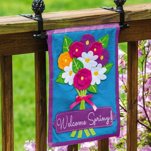 Spring Showers Garden Flag