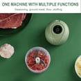 thumbnail image 6 of HomeDM Electric Mini Garlic Chopper Food Processor Portable Cordless Garlic Mincer Masher Meat Grinder For Vegetable Chili Fruits Ginger Baby Food Seasoning 100ml, 6 of 9