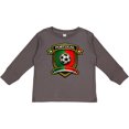 thumbnail image 3 of Inktastic Portugal Soccer Fan Boys or Girls Long Sleeve Toddler T-Shirt, 3 of 5
