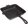 thumbnail image 1 of Old Mountain 78207 Cast Iron Square Skillet with Assist Handle, 10.5-Inch, 1 of 3