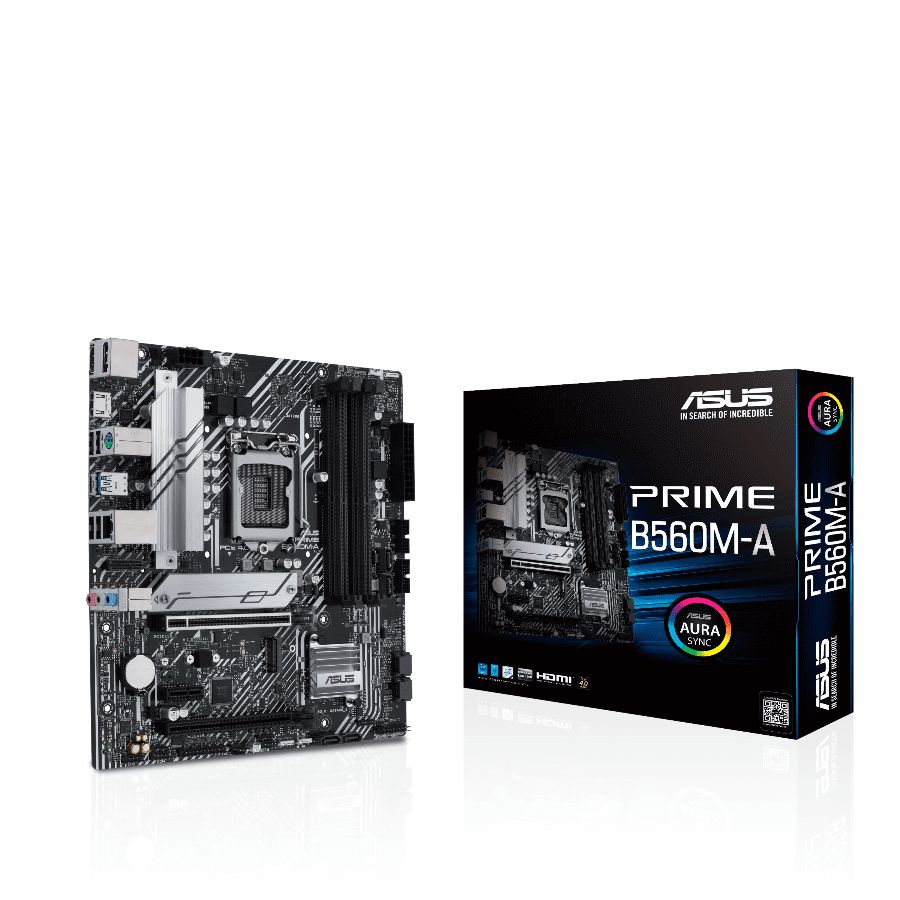 ASUS Prime B560MA LGA 1200 (Intel® 11th/10th Gen) micro ATX
