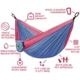 thumbnail image 2 of Ayamaya Camping Hammock for Kids, Portable Hammock, Ultralight Kids Hammock with Tree Straps & Carabiners, Kids Camping Gear for Indoor/Outdoor Use, 2 of 7