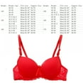 thumbnail image 2 of KOERIM Sexy Lace Bra Push Up Support Underwear for Women A B Cup, 2 of 4