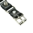 thumbnail image 4 of 1 X Gothic Metal Cone Stud Spikes Rivet Leather Wristband Bangle Cuff Bracelet, 4 of 6