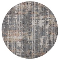 United Weavers Allure Area Rug 2620 31075 River Ivory Worn Scratches 7' 10 x 7' 10" Round