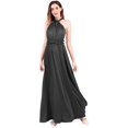 thumbnail image 4 of Robes Transformatrices/enveloppantes pour Femmes Robe Longue Maxi Cocktail, 4 of 7