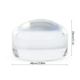 thumbnail image 4 of Tebru Magnifier Dome , 8X Optical Magnifier Dome Portable Paper Reading Acrylic Magnifier Dome Hands-Free Design, Optical Dome, 4 of 8