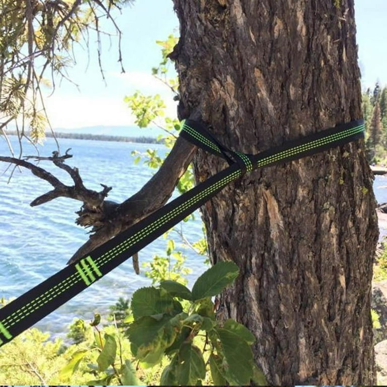 Tree Hanging Hammock Straps Climbing Rope Durable Nylon 1000D Hanging  Hammock Belt For Camping Traveling Portable Hanging Tree Rope