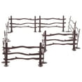 thumbnail image 1 of 20pcs Simulation Fence Horse Corral Fencing Accessories Mini Plastic Garden Fence, 1 of 5