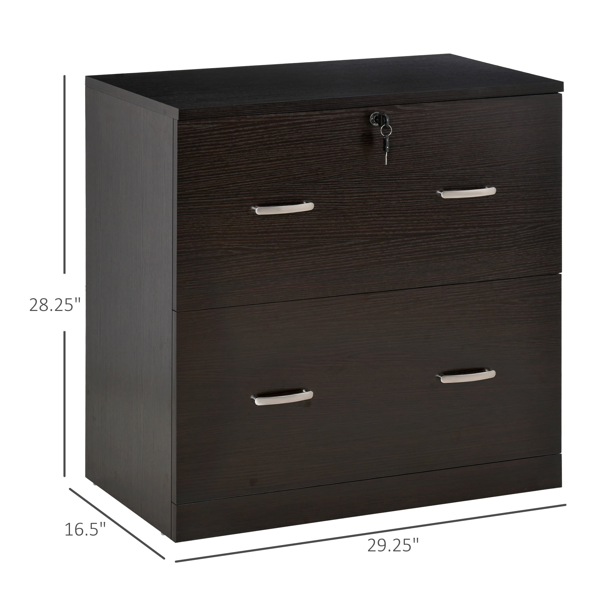 stylish locking file cabinet