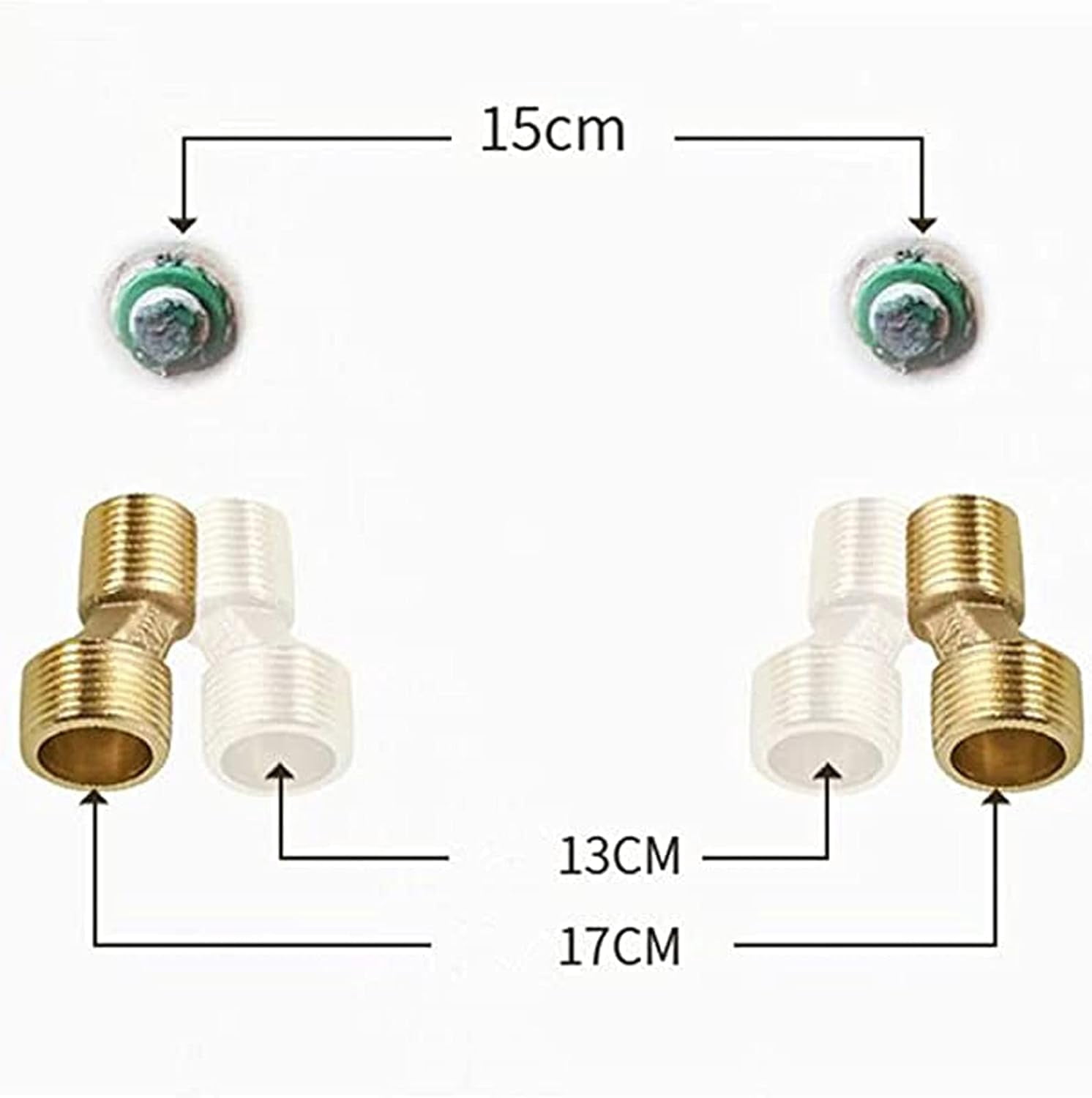 Double Functions Bathtub Faucet with 3 Functions Hand Held Shower Wall Mount Brushed Gold Shower Faucet Set Single Handle Tub Filler Faucet