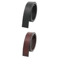 thumbnail image 1 of Paquete de 2 Cinturones de material cuero Vintage para Hombre Sin Hebil cinturo de Color Hugo Cinturones de vestir casuales para hombre, 1 of 9