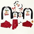 thumbnail image 5 of Family Matching Christmas Pajamas Cookies and Milk Theme with Festive Patterns, Sizes NB to 6XL with Pet Outfit, 5 of 7