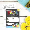 50 Gray Summer Swim Pool Party Invitations BBQ Cookout Fill In